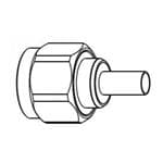 Imagen ampliada de Amphenol RF 172142HEX