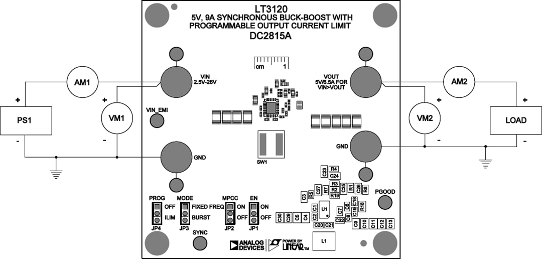Analog Devices Inc. LT3120 Demo Board DC2815 Analog Devices Inc. LT3120 Demo Board DC2815